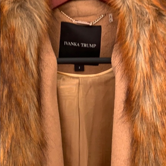 Ivanka Trump Camel Fur Coat - Picture 2 of 8